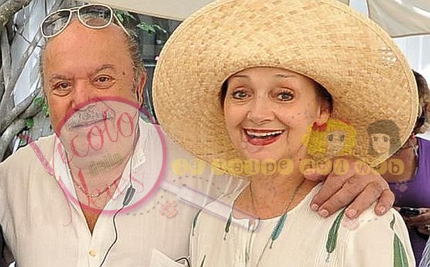 Lino Banfi all'Hotel La Palma con Maria Grazia Bottiglieri e Milena Vukotic
