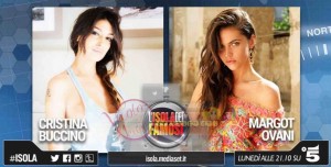Isola-dei-Famosi-2015-Cristina-Buccino-e-Margot-Ovani
