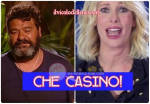 Alessia Marcuzzi e Franco Terlizzi