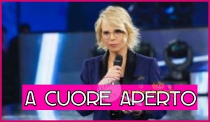 Maria de Filippi a cuore aperto
