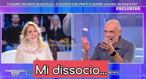 Barbara D'Urso e Paolo Brosio