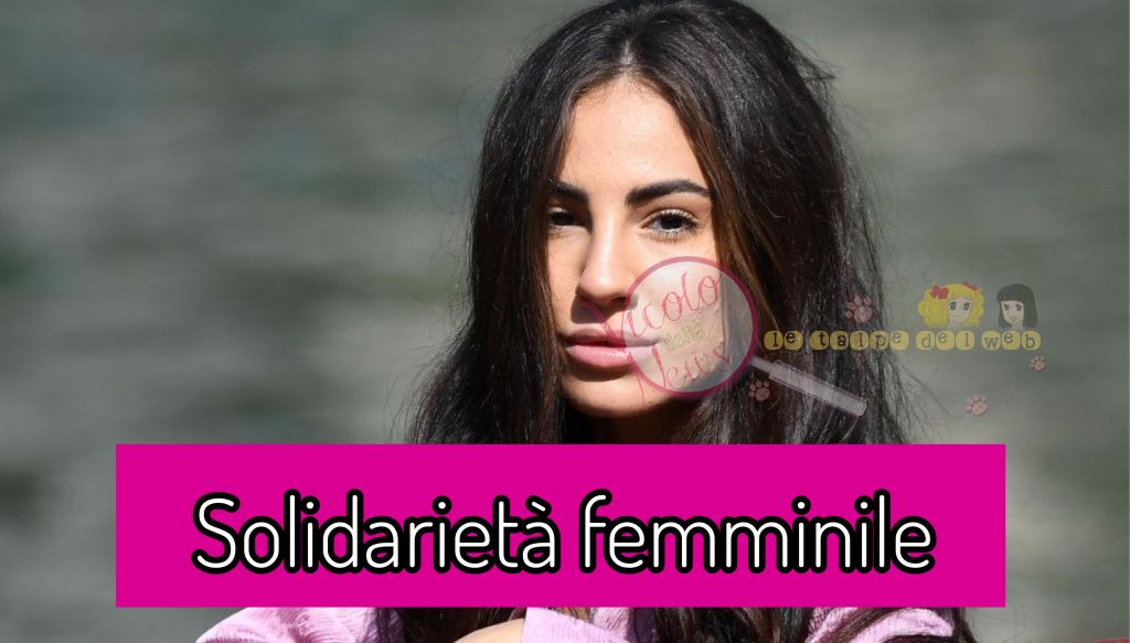 Giulia de lellis solidarietà